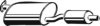 FORD 6184811 Middle Silencer